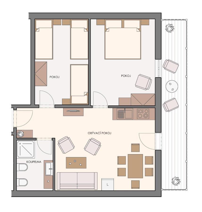 Penzion Stribrnik Krásná Zimmer foto